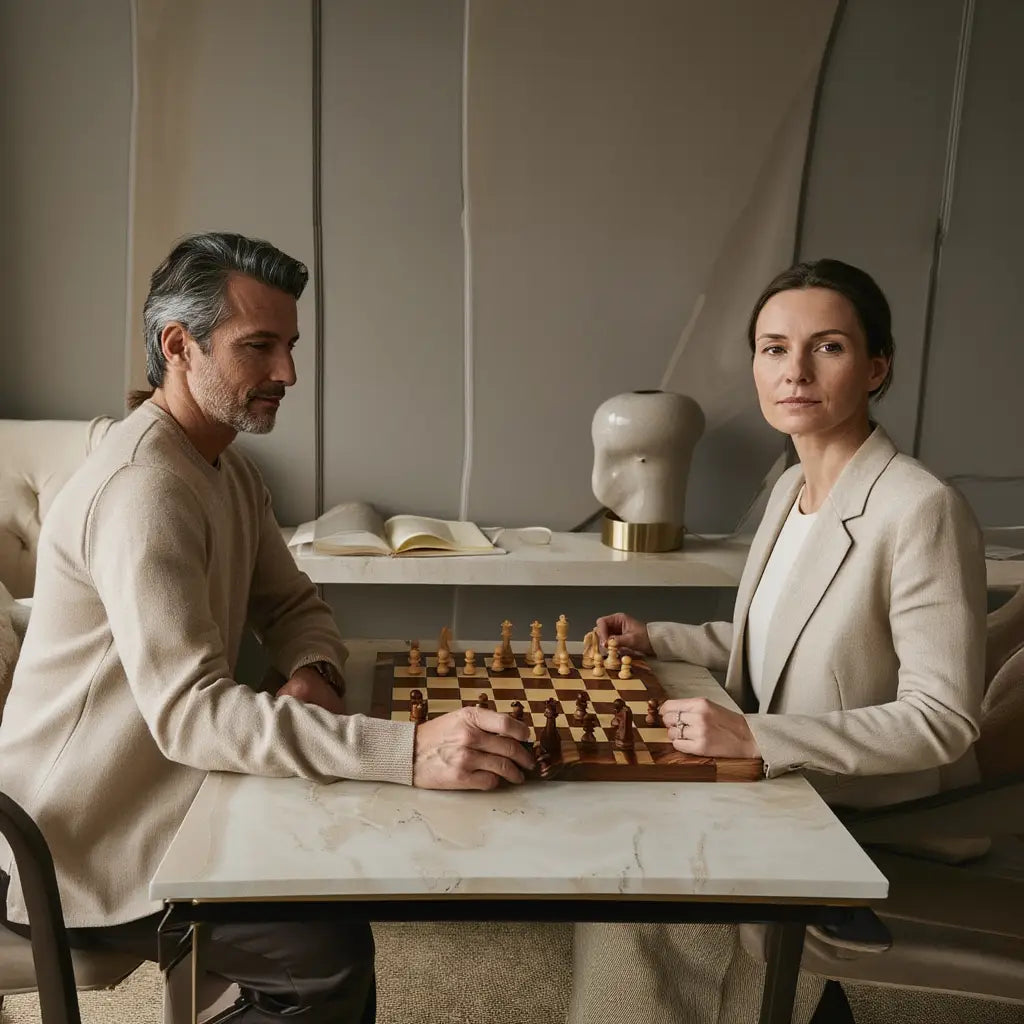 Jeu d'Échecs en Bois de Sheesham | Échiquier en Bois avec Pièces Pondérées | Idéal pour Passionnés 6