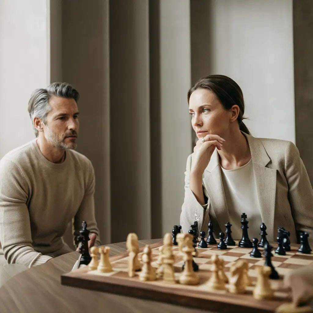 Jeu d'Échecs en Bois | Échiquier Élégant avec Finition Mate pour Collectionneurs 2