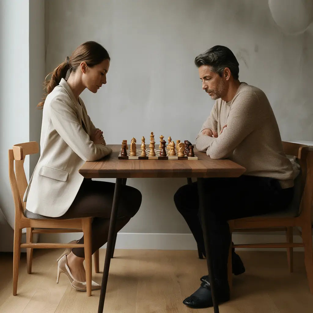 Jeu d'Échecs en Bois | Échiquier Enroulable Pratique avec Finition Artisanale | Idéal pour Jouer Partout 2