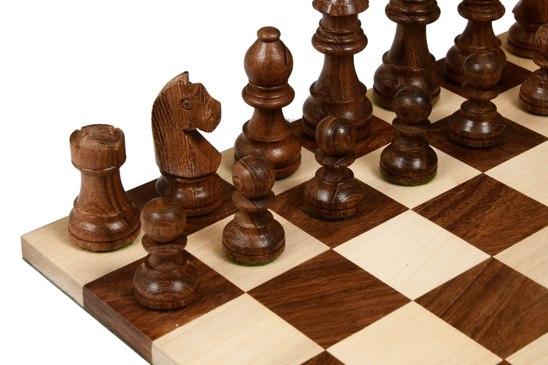 Jeu d'Échecs en Bois | Échiquier Enroulable Pratique | Idéal pour Jouer Partout