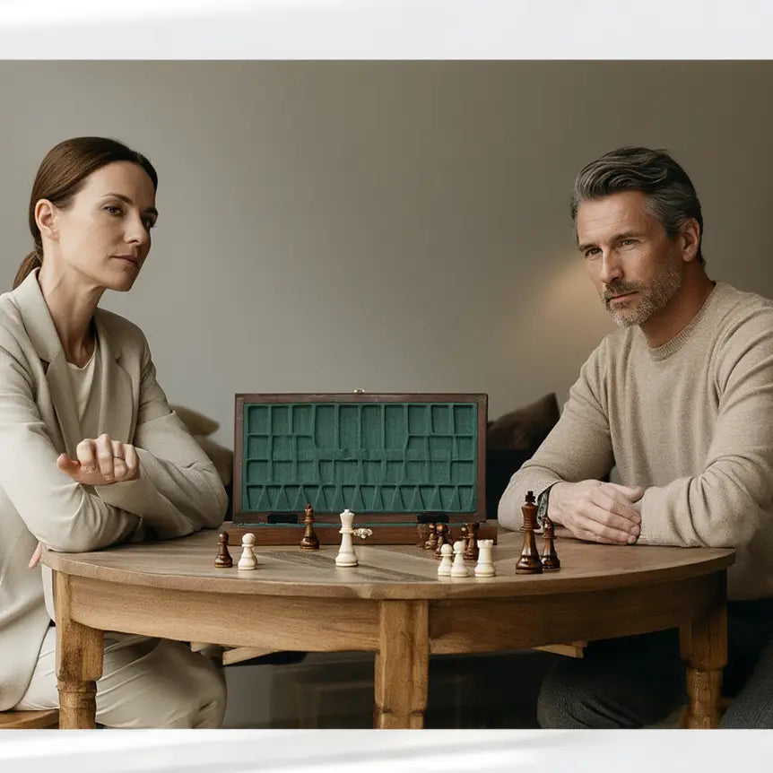 Jeu d'Échecs en Bois avec Compartiment de Rangement | Design Élégant pour Passionnés 5