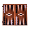 Jeu de Société Backgammon en Acajou avec Marqueterie Élégante | Artisanat pour Moments de Loisirs 1