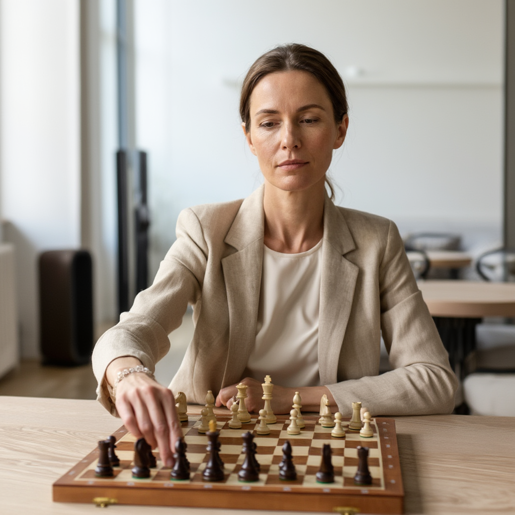 Prestige Staunton | Échiquier Pliant en Acajou avec Compartiment Intégré | Élégance et Praticité pour Passionnés 7