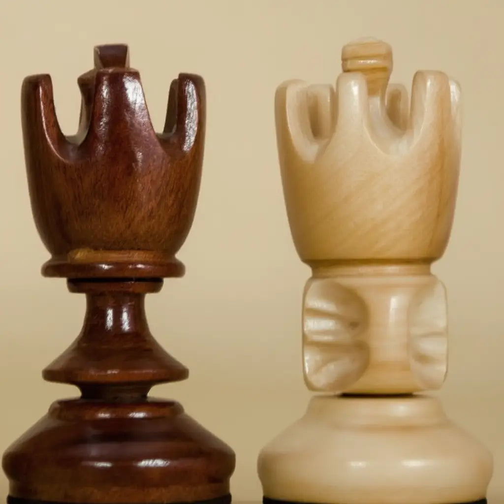 Échiquier en Bois de Charme | Jeu d'Échecs Élégant avec Finition Mate | Parfait pour Passionnés 4