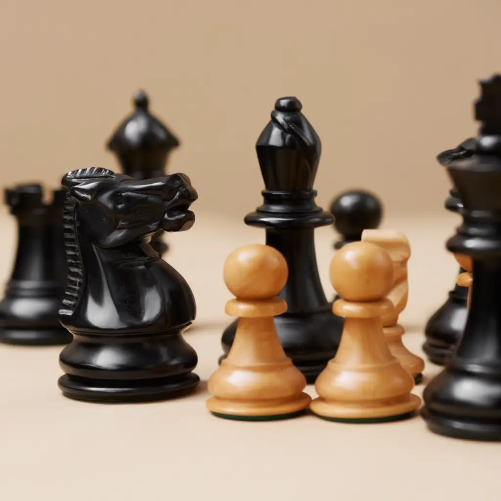 Jeu d'Échecs en Bois | Échiquier Élégant avec Finition Mate pour Collectionneurs 4