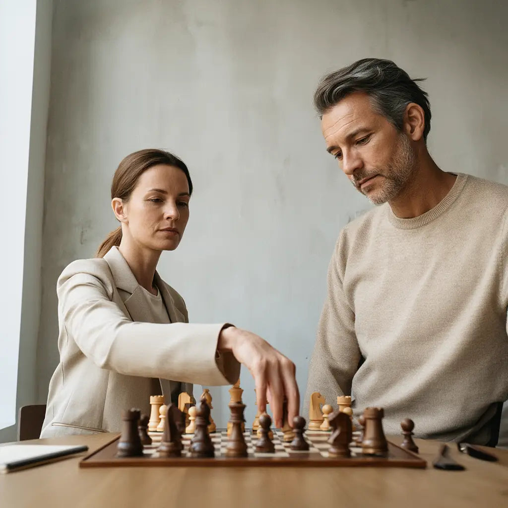 Jeu d'Échecs en Bois | Échiquier Enroulable Pratique avec Finition Artisanale | Idéal pour Jouer Partout 3