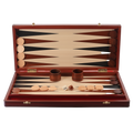 Ensemble de Backgammon en Bois | Jeu de Société Élégant avec Pièces Artisanales | Moments Inoubliables pour Amateurs de Jeux 1