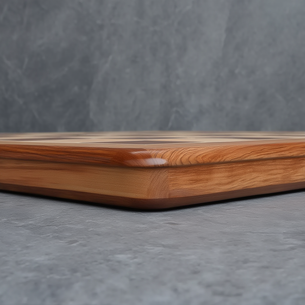 Échiquier Chic | Jeu d'Échecs en Bois avec Finition Mate | Élégance et Raffinement pour Passionnés