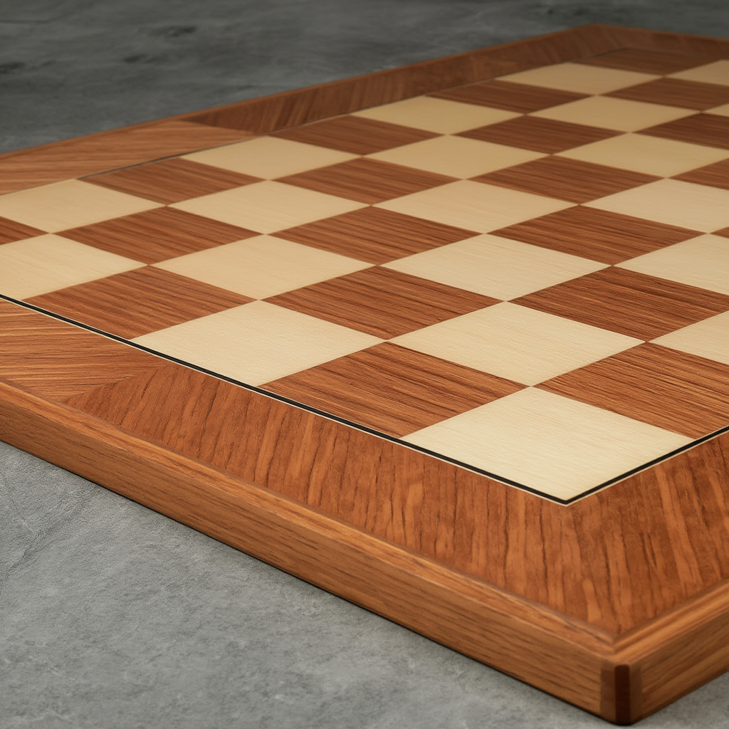 Jeu d'Échecs en Bois de Sheesham | Échiquier en Bois avec Pièces Pondérées | Idéal pour Passionnés