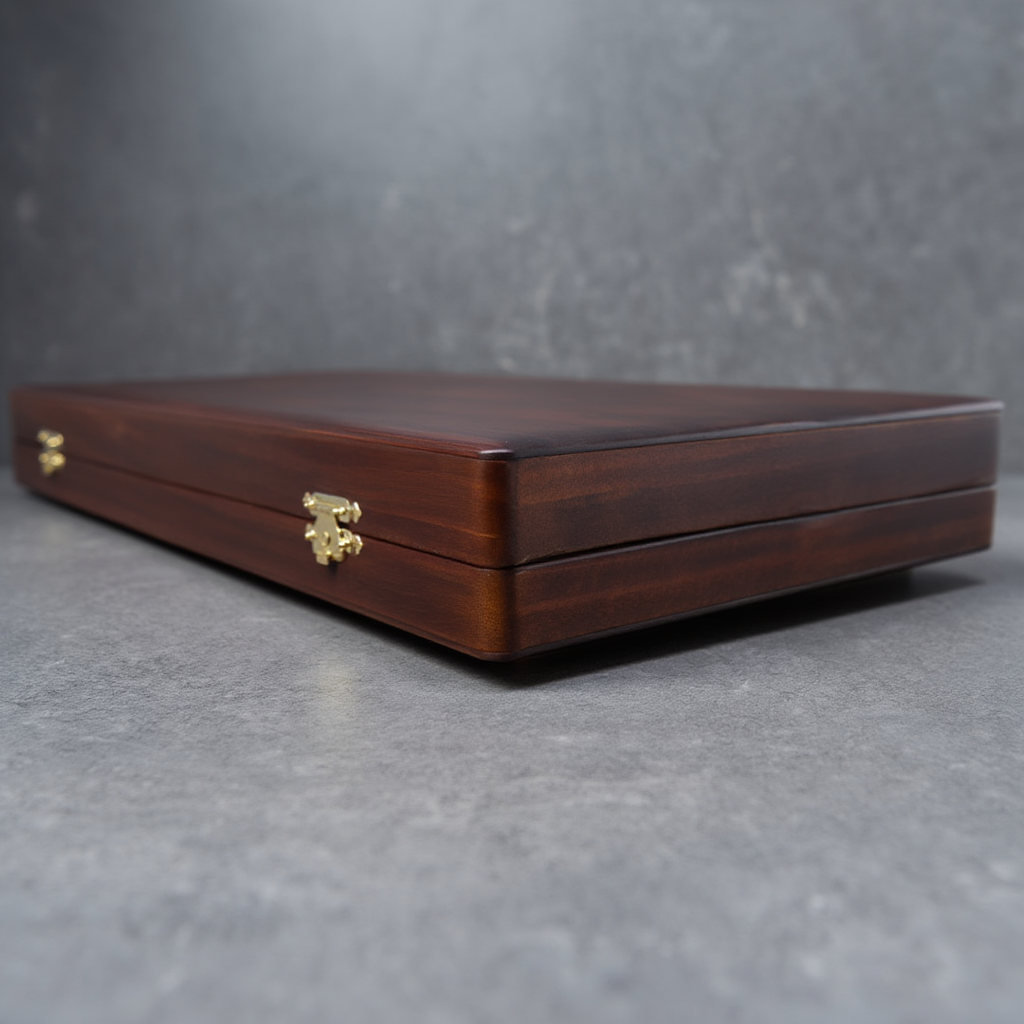 Échiquier en Bois avec Finition Mate | Design Élégant pour Passionnés de Jeux