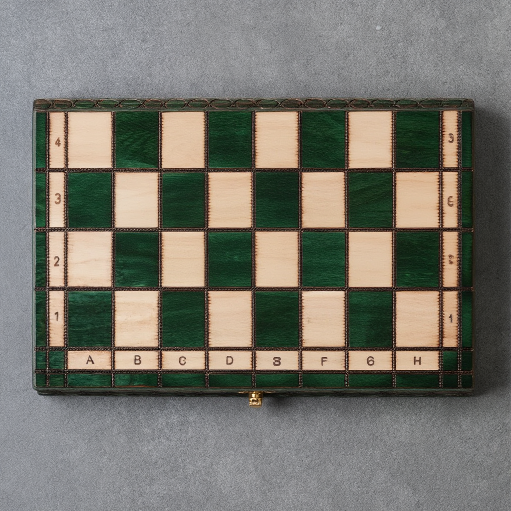 Échiquier en Bois d'Acacia avec Pièces Lestées | Design Élégant pour un Jeu Précis